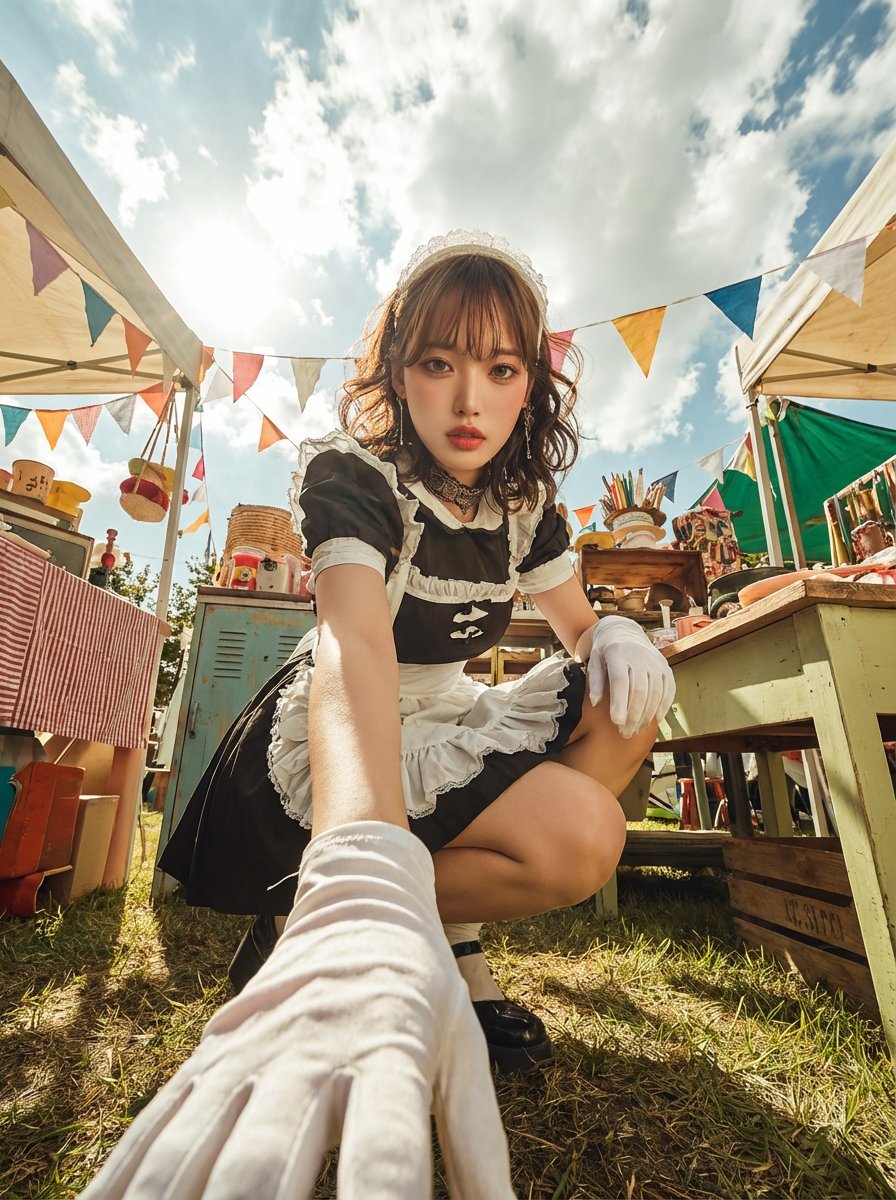 Dramatic Ultra Wide-Angle Photo Transformation Prompt
