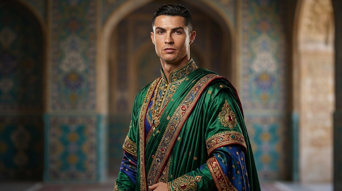 Persian Court Robe Portrait 2