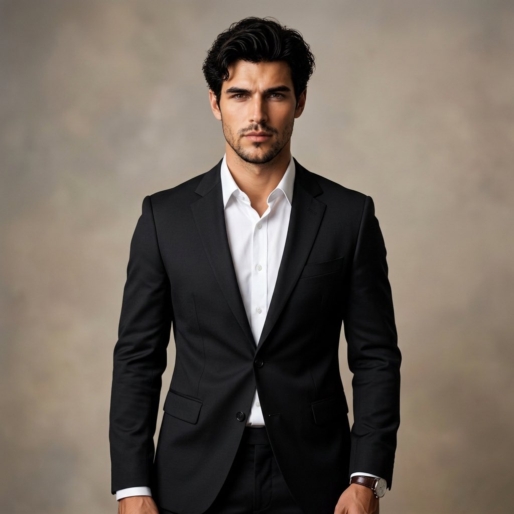 Premium Formal Wear Portrait with Identity Preservation 4