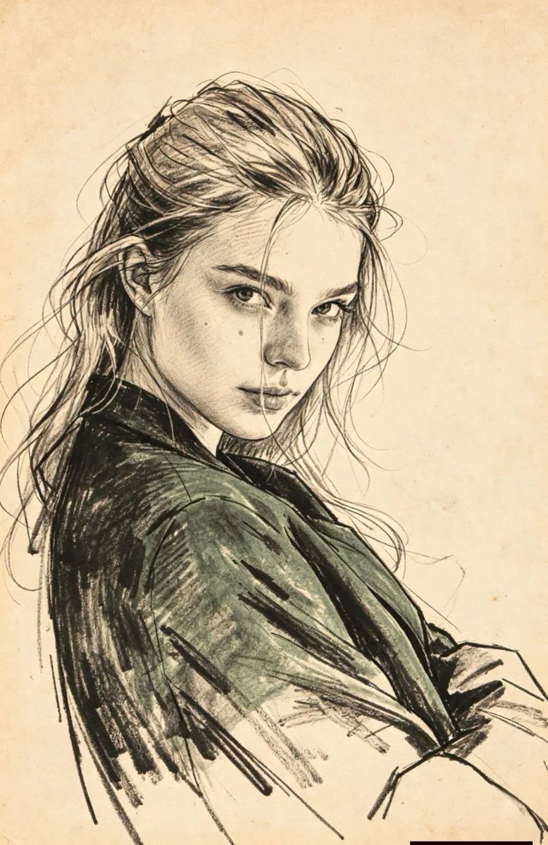 Traditional Masterpiece Sketch Technique 2