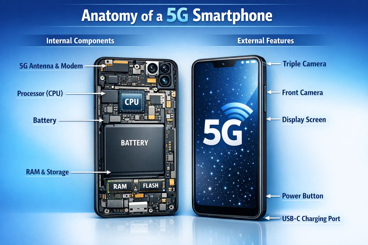 5G Smartphone Infographic Prompt 2