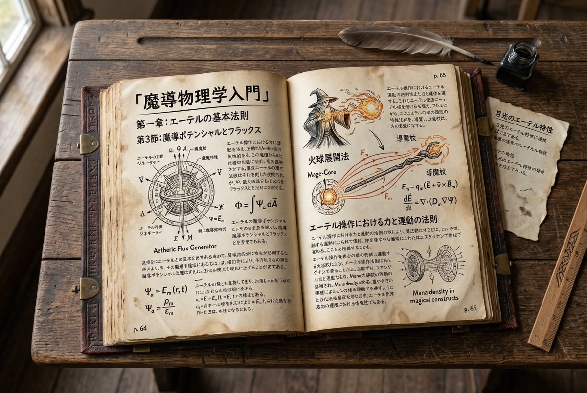 Template for generating a fictional textbook page 2