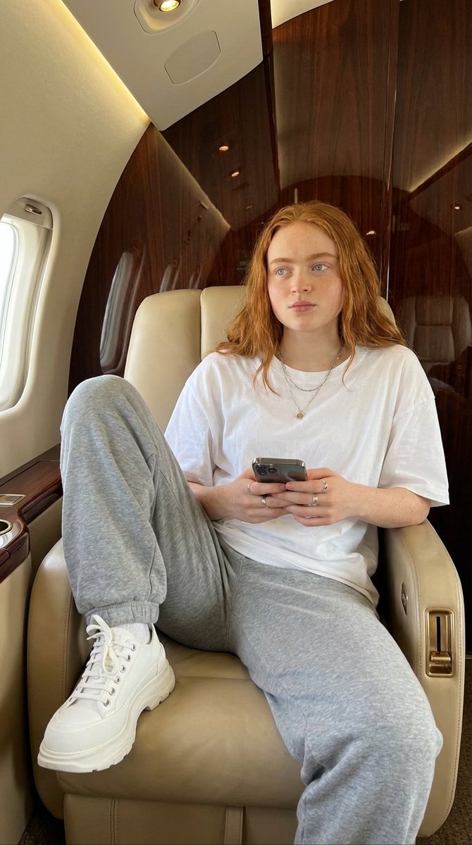 Luxury Private Jet Photoshoot Prompt for Stylish Young Woman