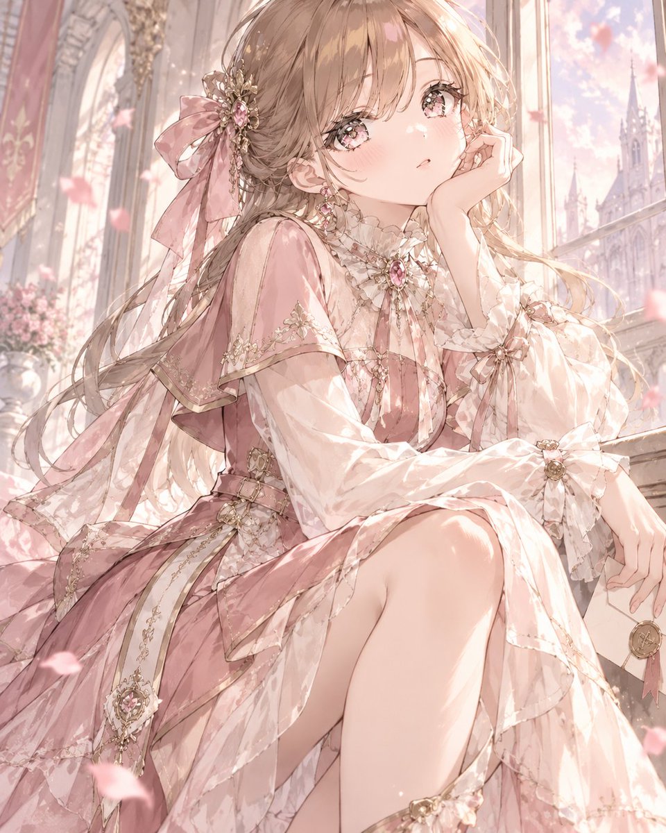 Comic / Storyboard - Transparent Rose Court Lady