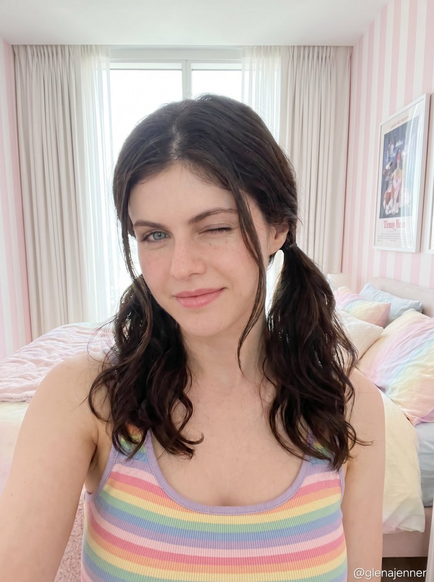 Soft Girl Selfie Portrait 2