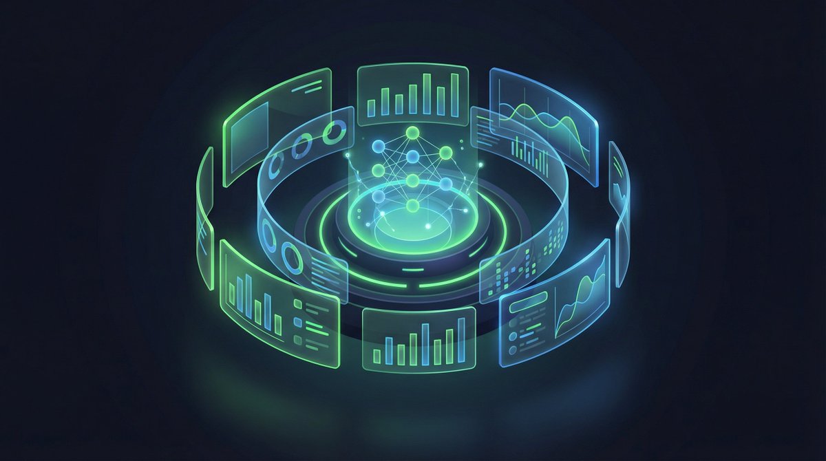 Stylized Tech Illustration Template 4