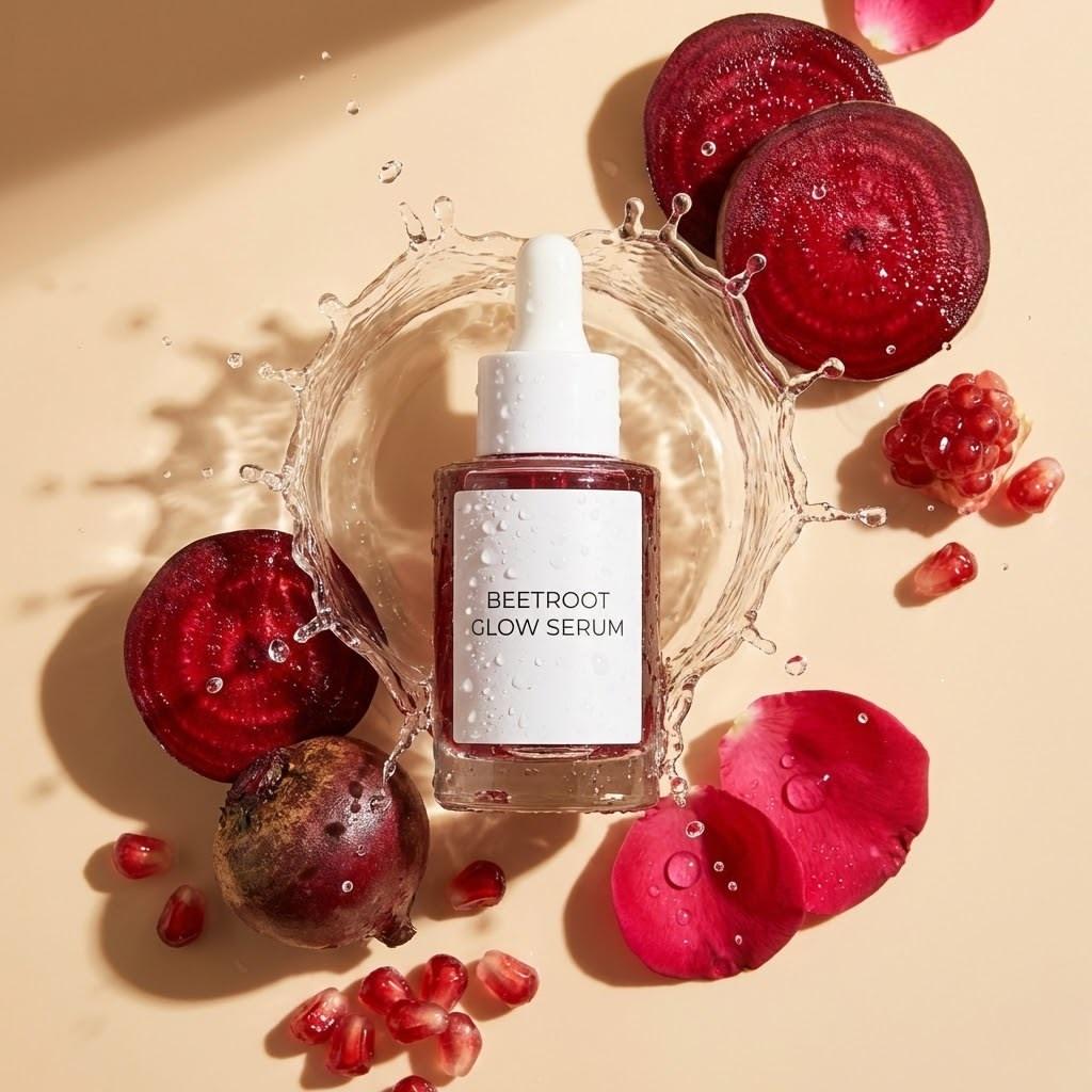 High-End Skincare Product Flat Lay 4