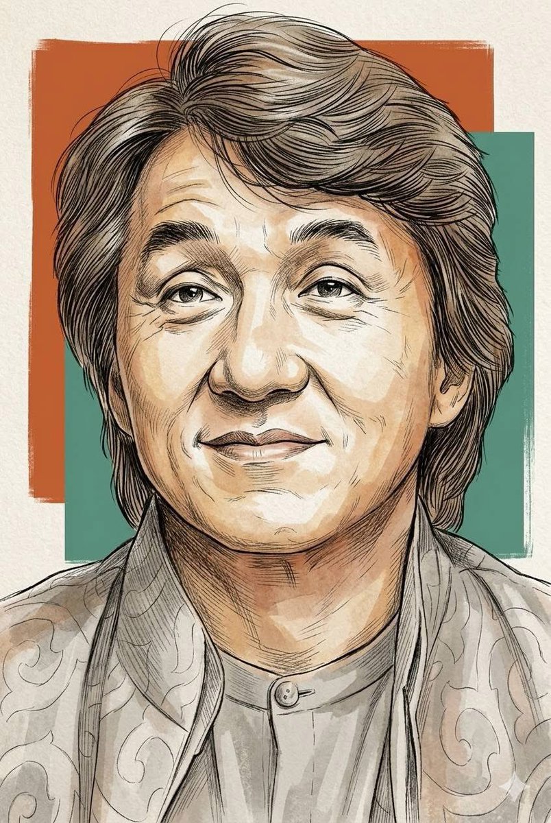 Editorial Sketch Portrait Illustration 4