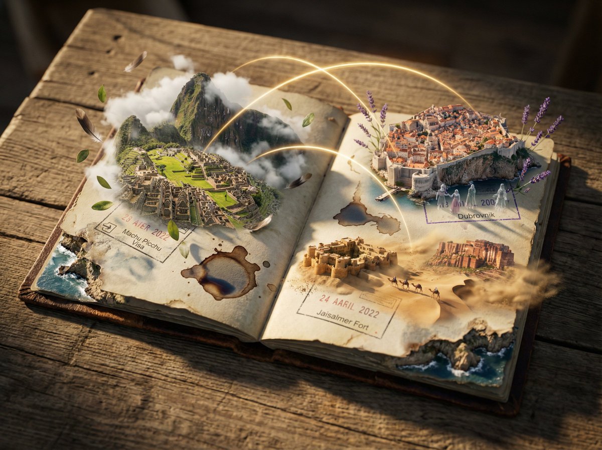 Epic 3D Passport Odyssey Scene 4