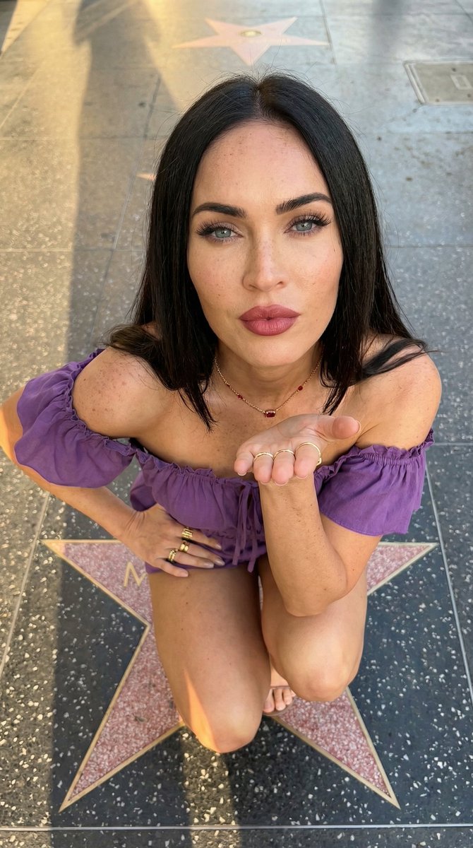 Ana de Armas Golden Hour Portrait on Walk of Fame 3