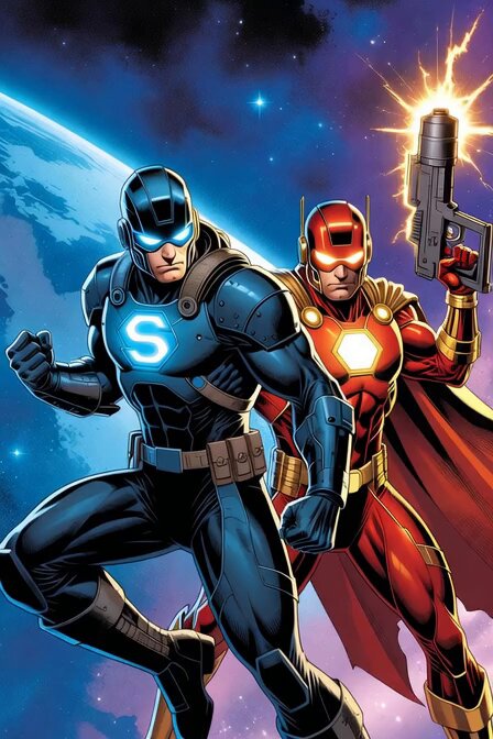 Super Intelligence Heroes Prompt