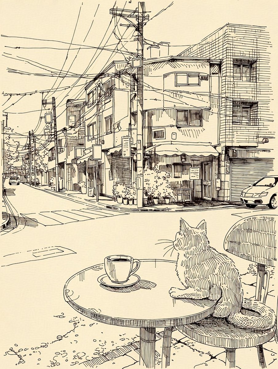 Drawing Comparison Photo Prompt (General AI Image Generation) 4