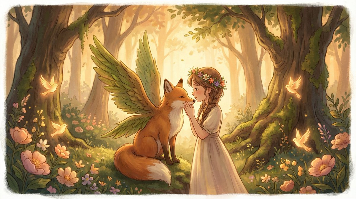 Golden Hour Storybook Rendering Template 4