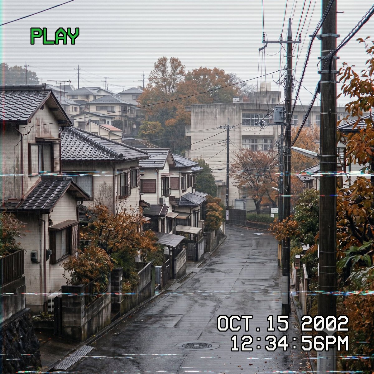 2000s Nostalgic Japanese Suburb 4