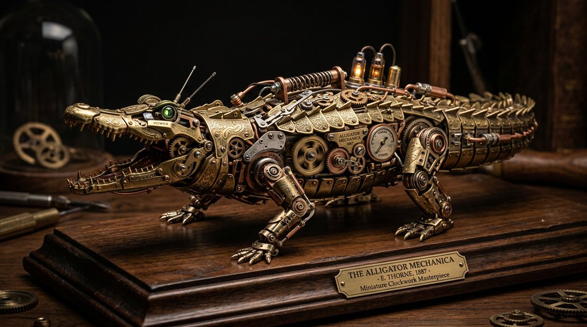 Steampunk Miniature Clockwork Machine 2